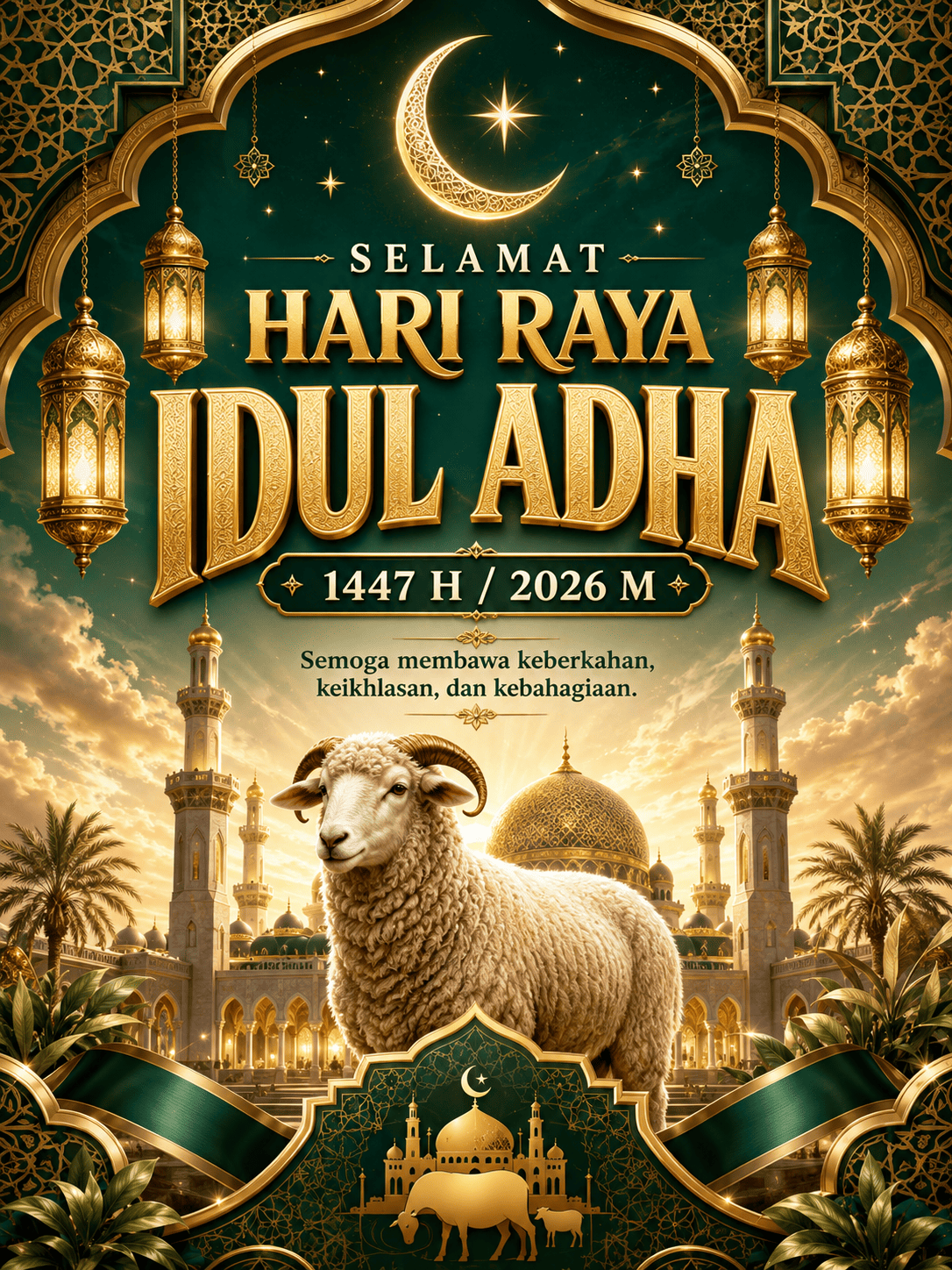 Hari Raya Idul Adha 1477 H.