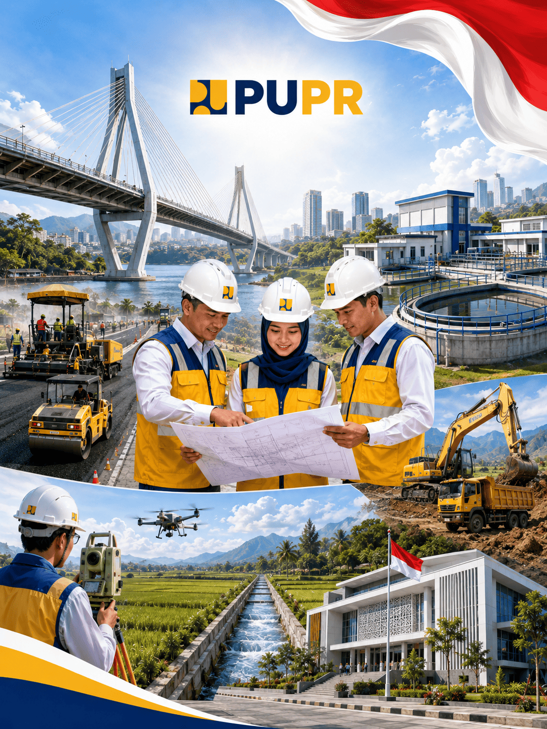 Ilustrasi kegiatan PUPR